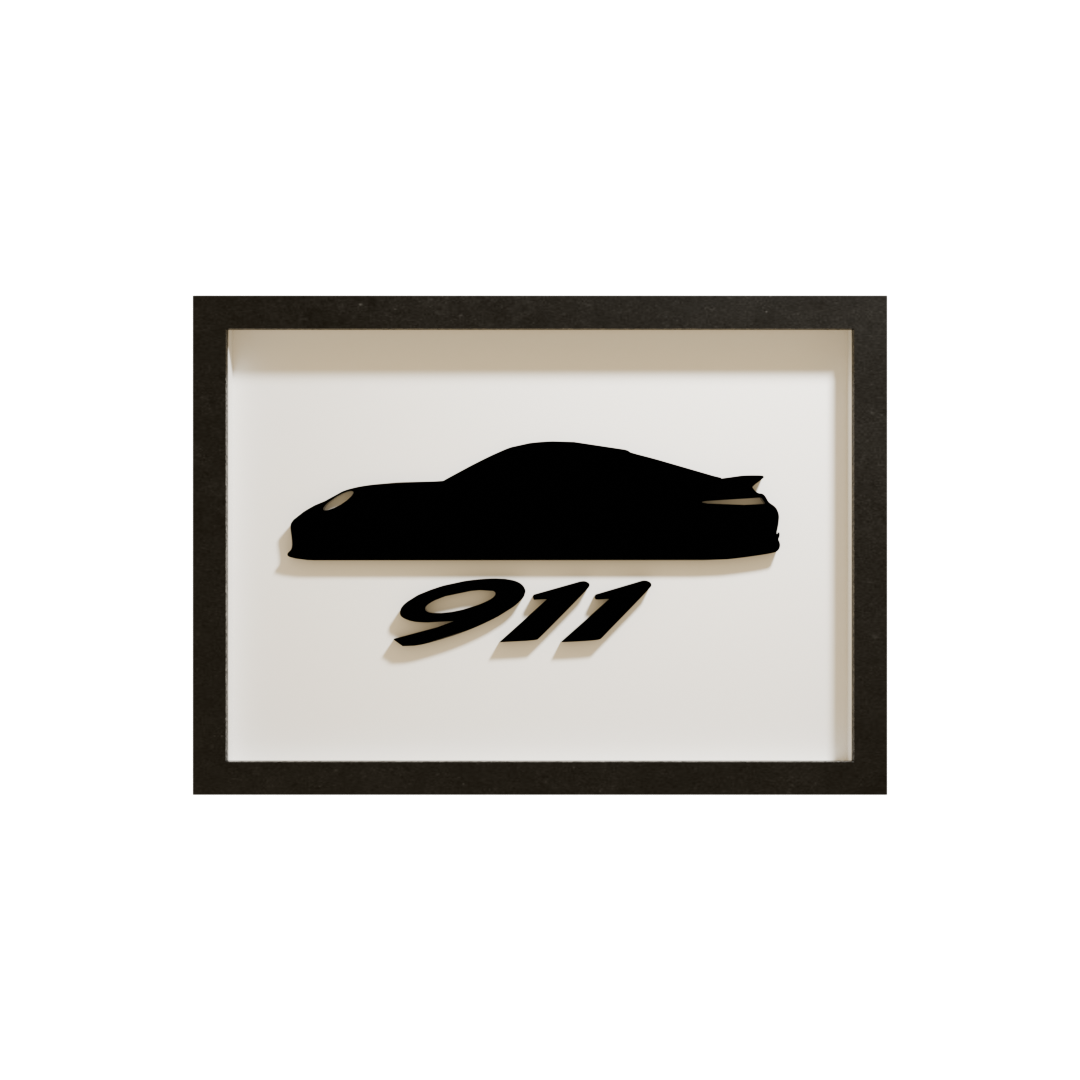 Porsche 911 Acrylglas-Wandbild – Produktansicht 7