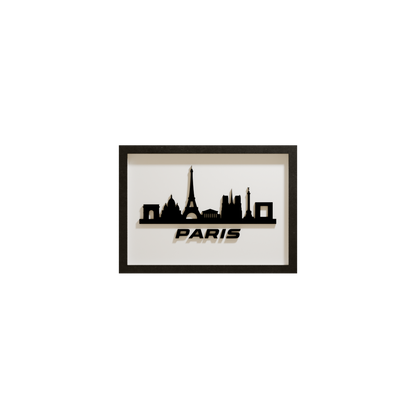 Paris Acrylglas-Wandbild – Produktansicht 3
