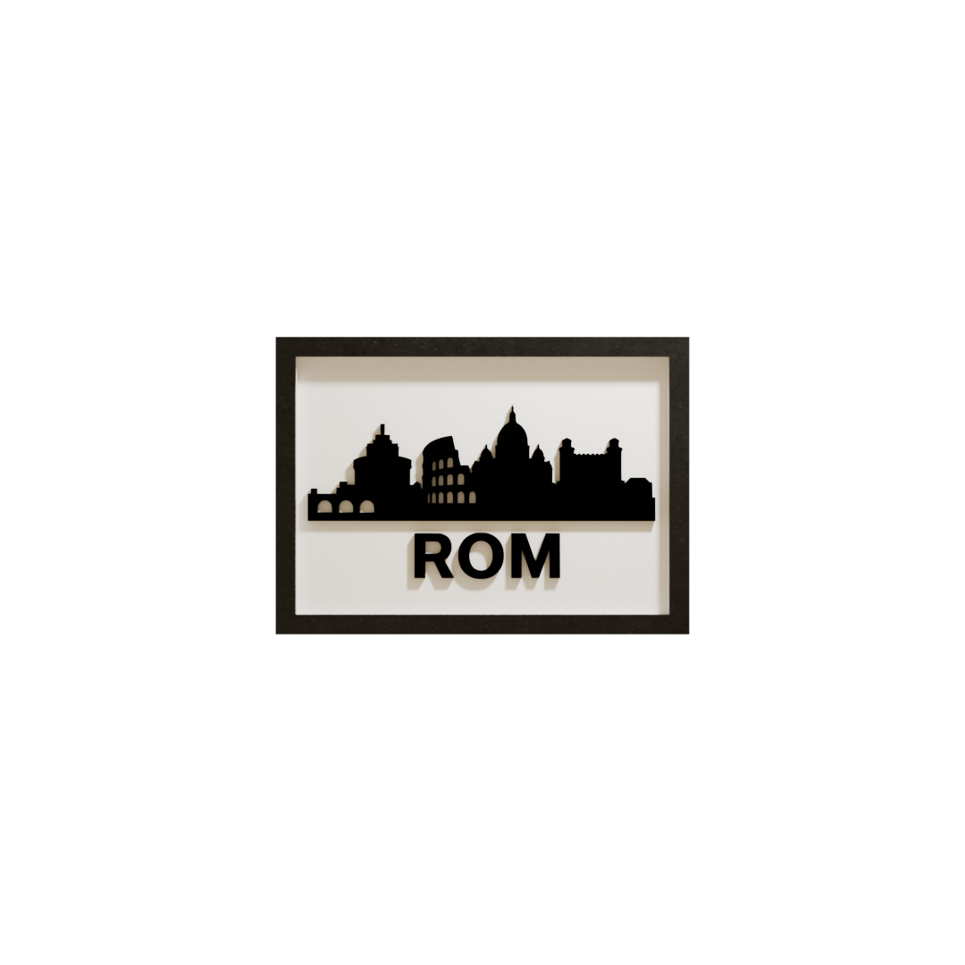 Rom Acrylglas-Wandbild – Produktansicht 3