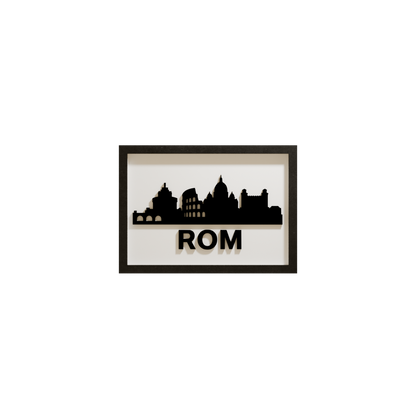 Rom Acrylglas-Wandbild – Produktansicht 3