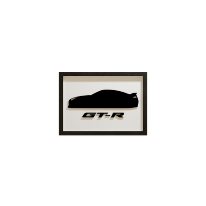 Nissan GT-R Acrylglas-Wandbild – Produktansicht 4