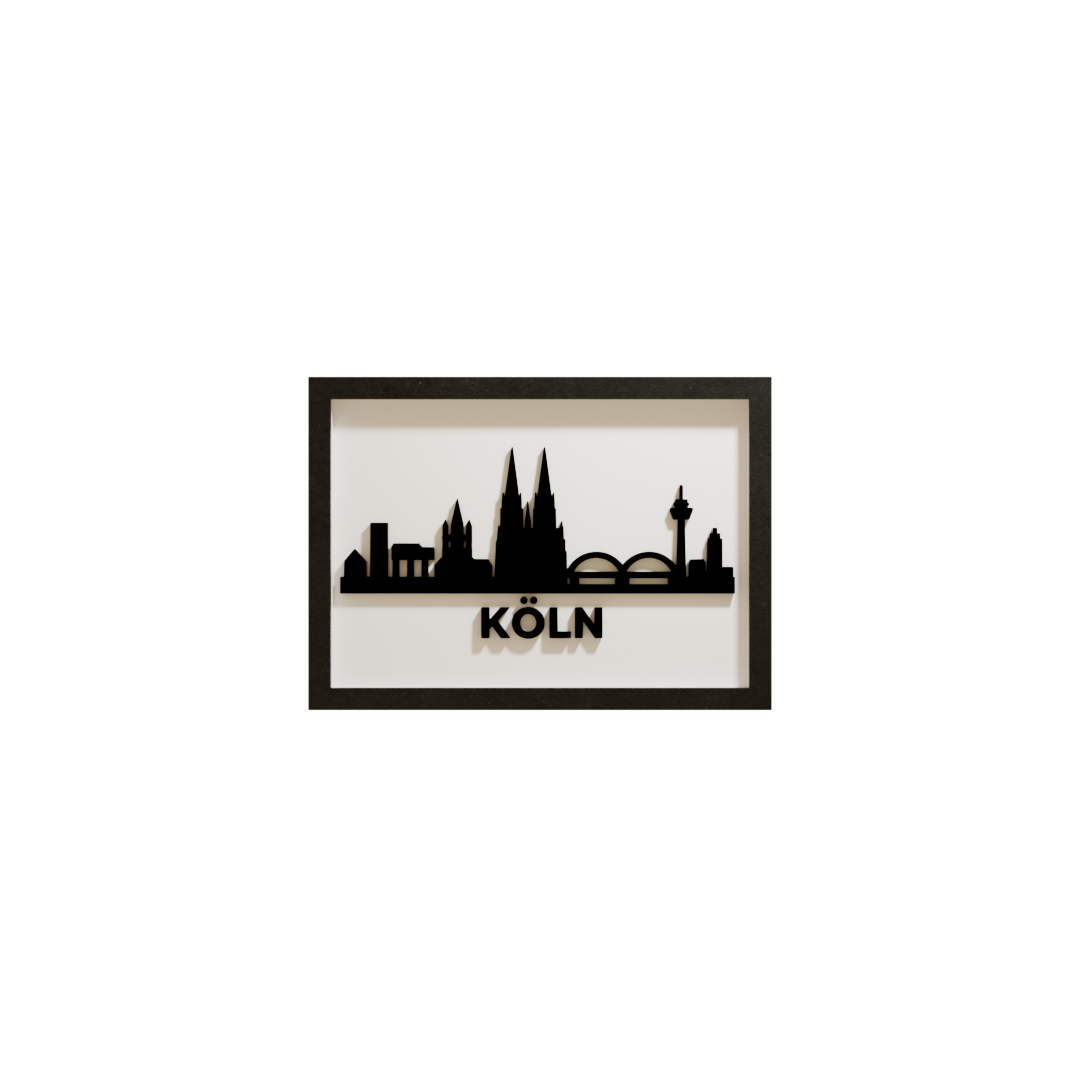Köln Acrylglas-Wandbild – Produktansicht 4