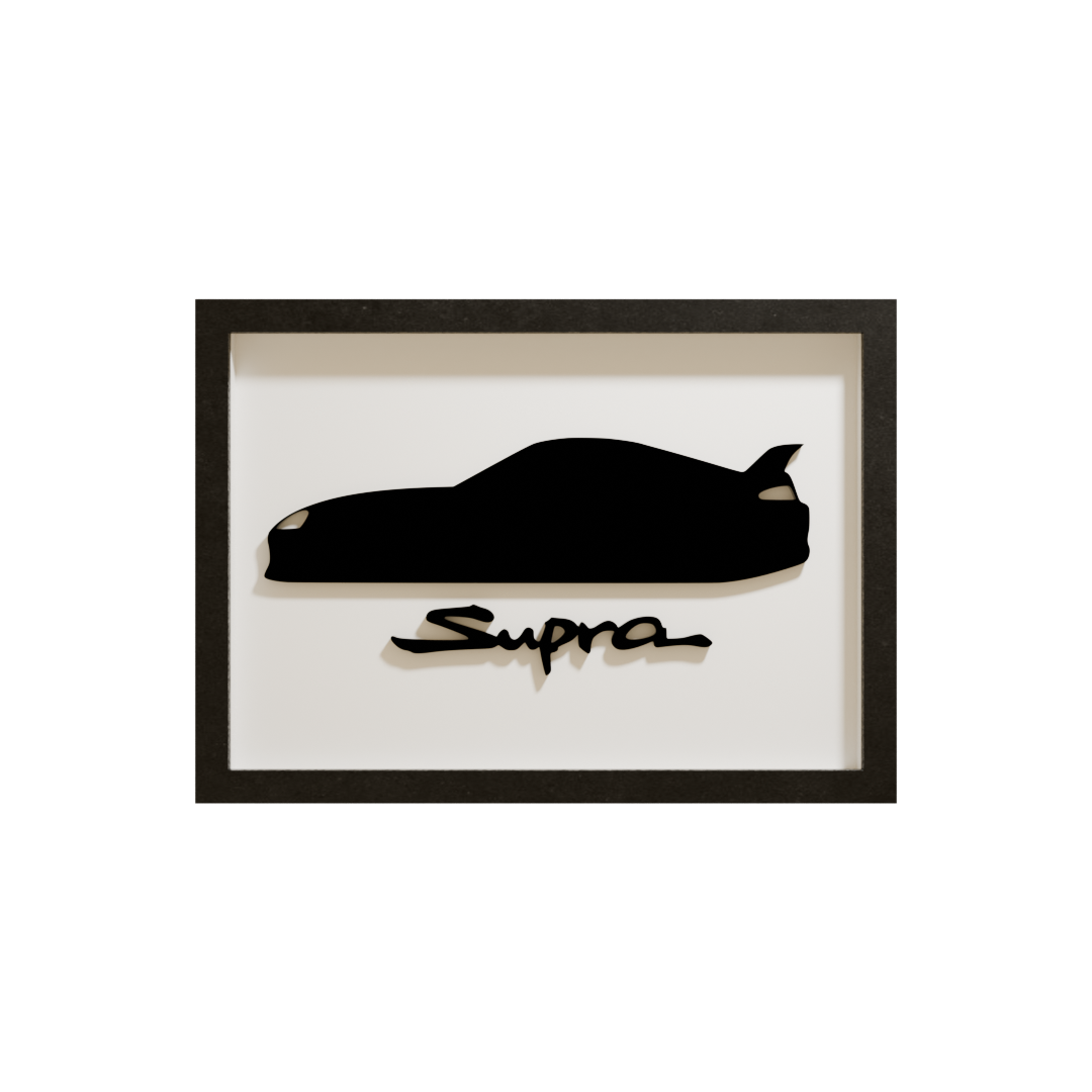 Supra MK4 Acrylglas-Wandbild – Produktansicht 3