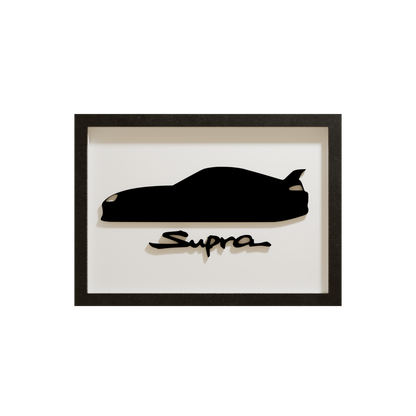 Supra MK4 Acrylglas-Wandbild – Produktansicht 3