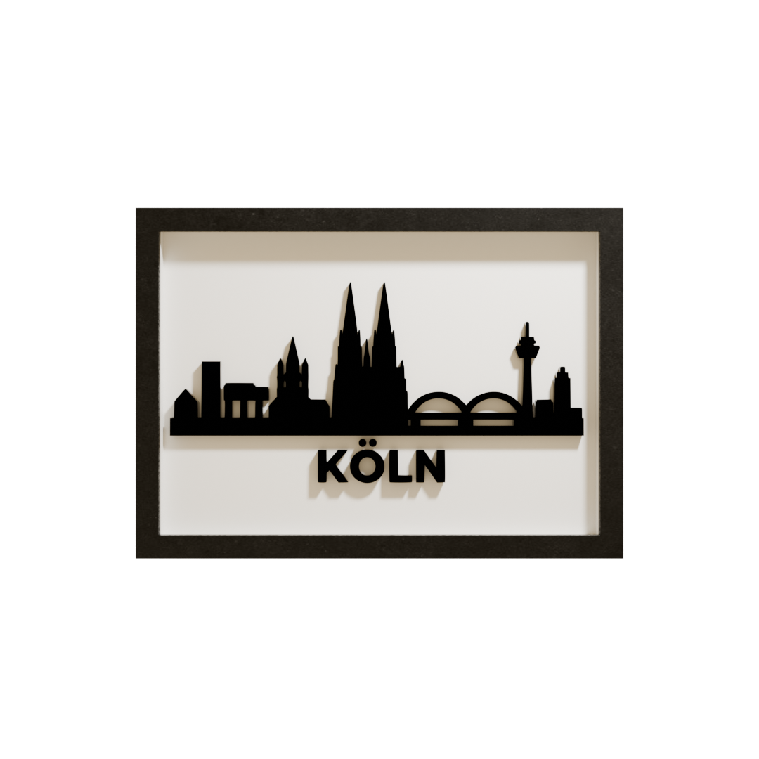 Köln Acrylglas-Wandbild – Produktansicht 3