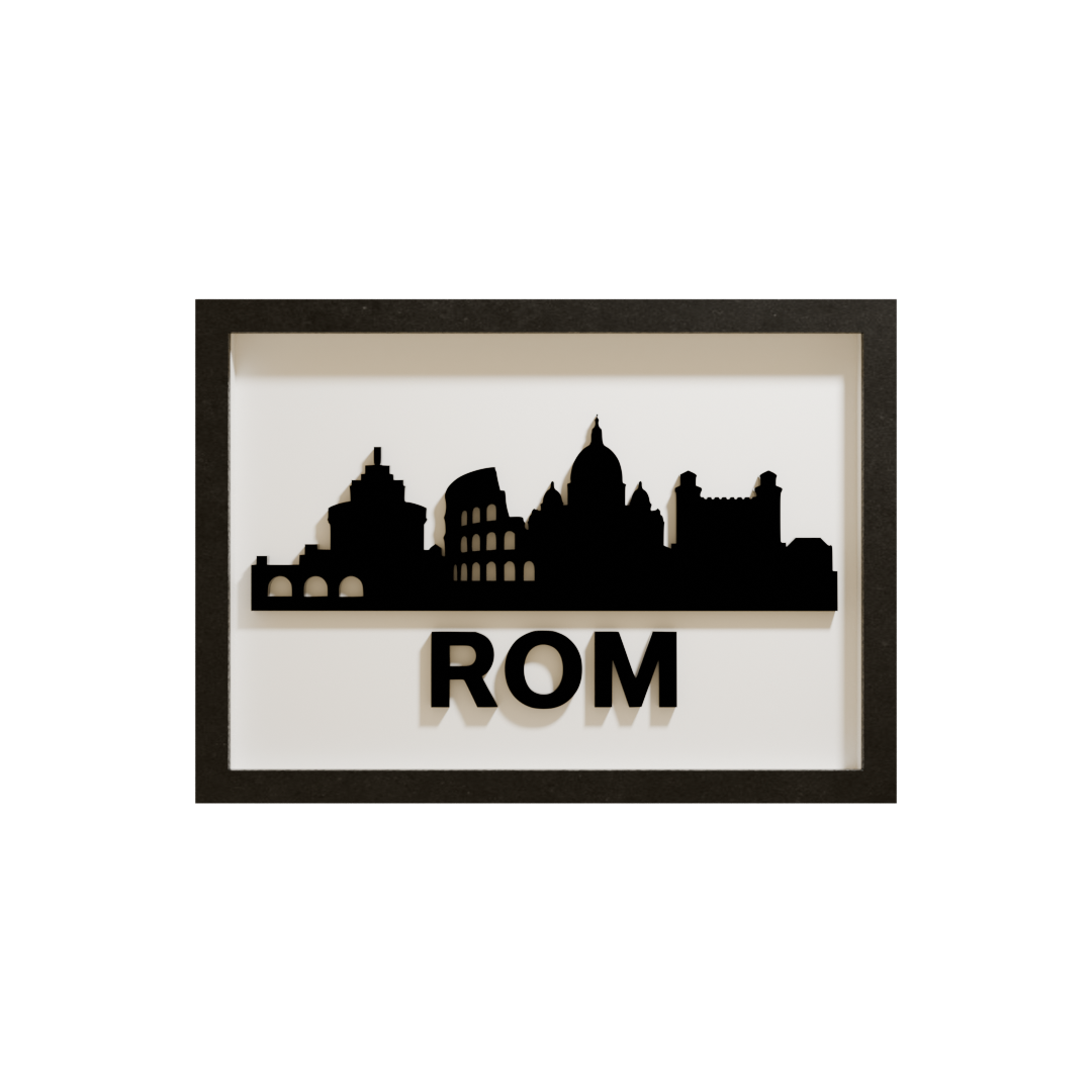 Rom Acrylglas-Wandbild – Produktansicht 4