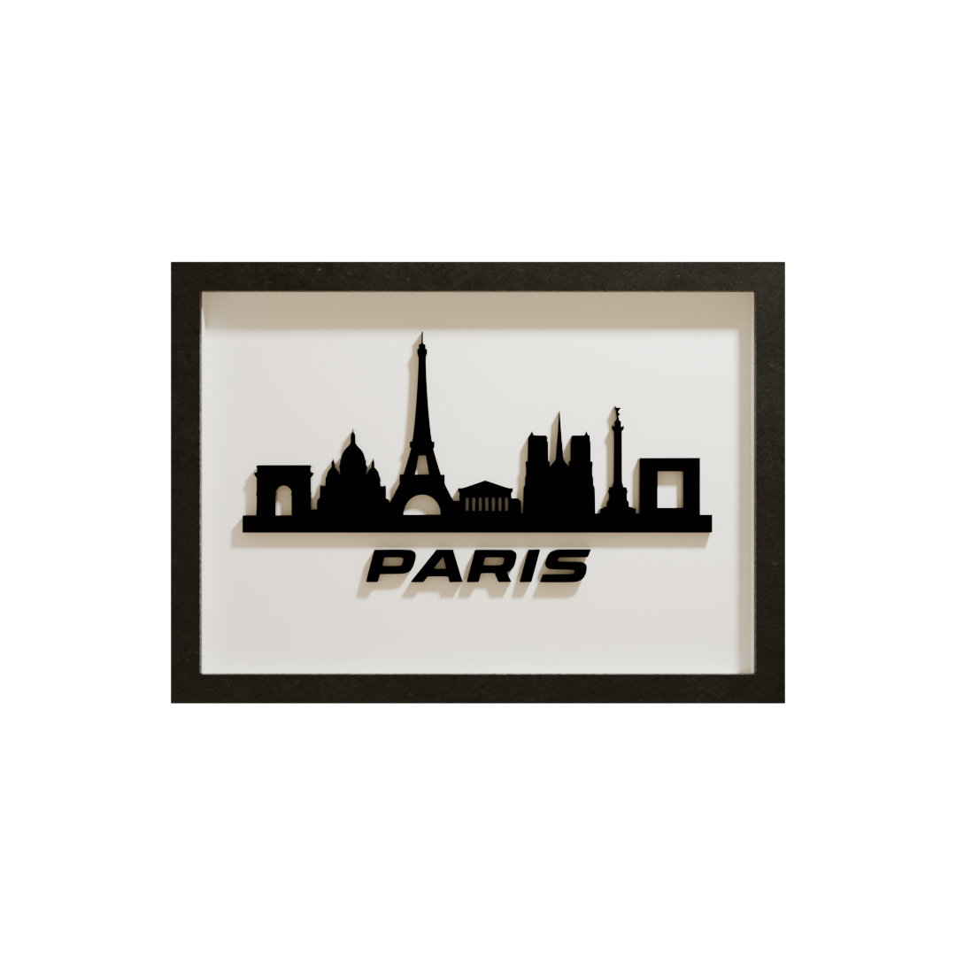 Paris Acrylglas-Wandbild – Produktansicht 4