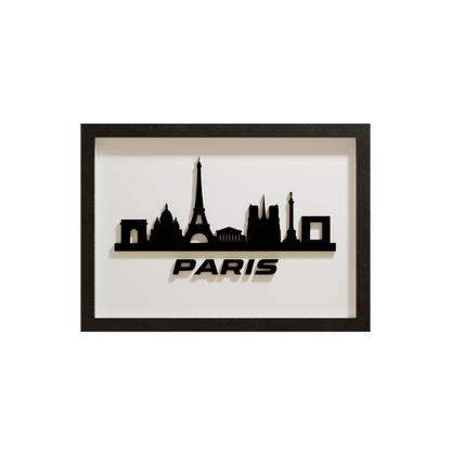 Paris Acrylglas-Wandbild – Produktansicht 4