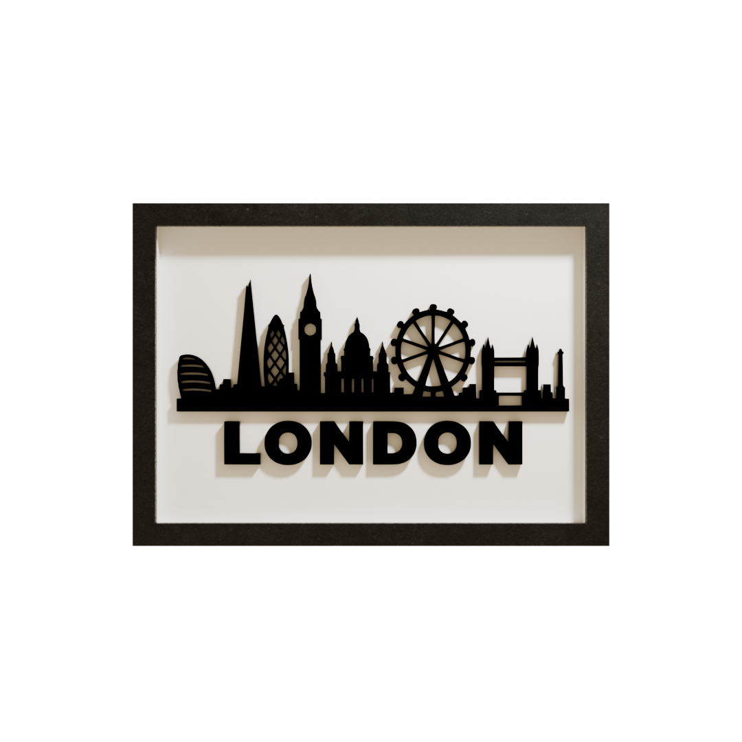 London Acrylglas-Wandbild – Produktansicht 5