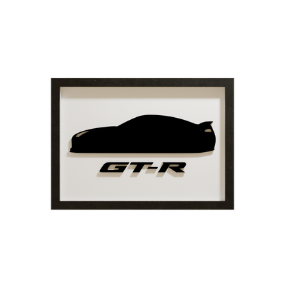 Nissan GT-R Acrylglas-Wandbild – Produktansicht 3