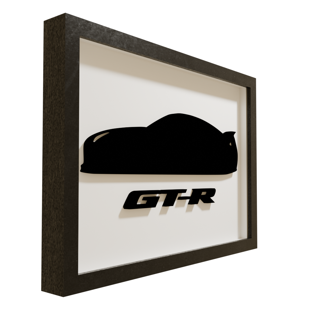 Nissan GT-R Acrylglas-Wandbild – Produktansicht 2