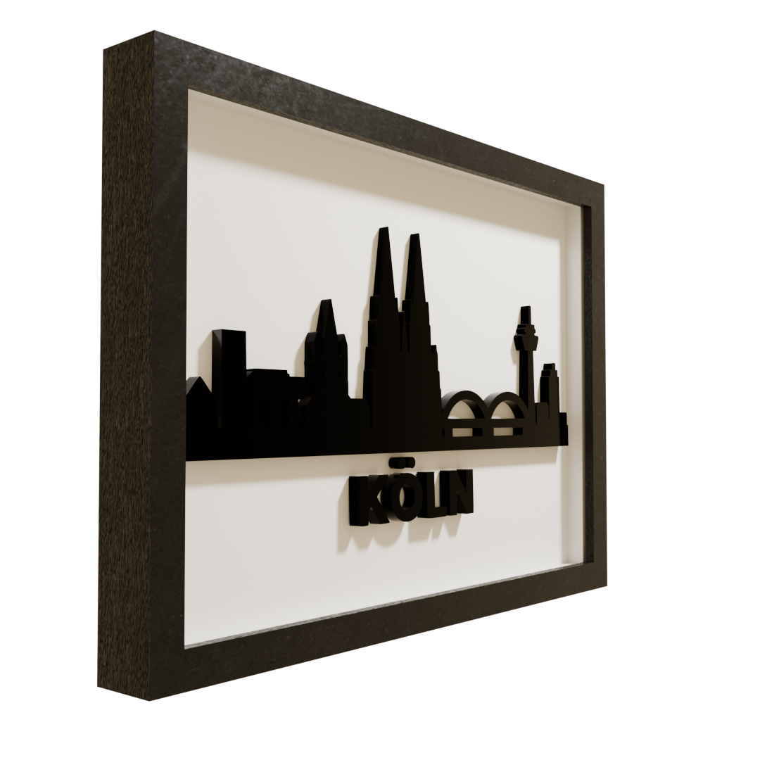 Köln Acrylglas-Wandbild – Produktansicht 2
