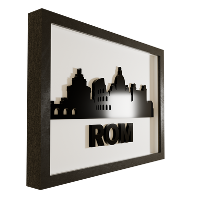 Rom Acrylglas-Wandbild – Produktansicht 2